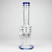 16" Triple layered honeycomb Bong [Bong 004] Glass Bong Super Supplys Inc Blue