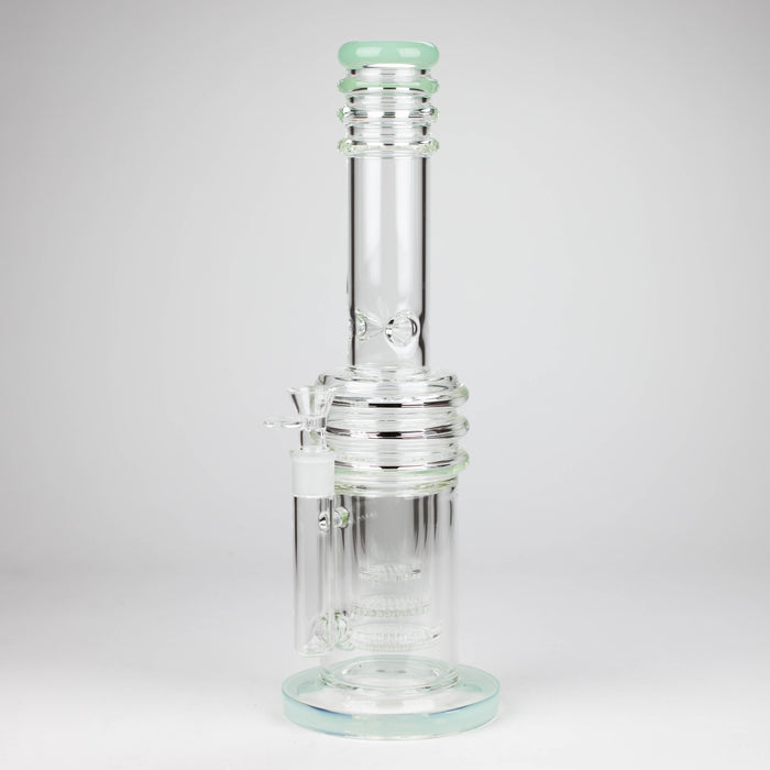 16" Triple layered honeycomb Bong [Bong 004] Glass Bong Super Supplys Inc Jade