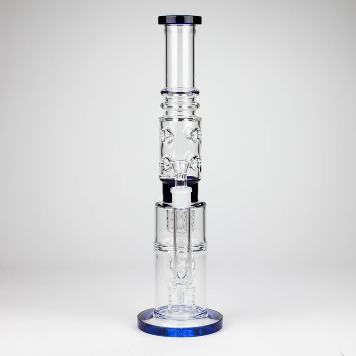 Fortune | 18" Straight Glass Bong [Bong 005] Glass Bong Super Supplys Inc