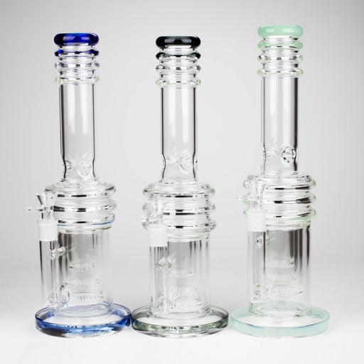 16" Triple layered honeycomb Bong [Bong 004] Glass Bong Super Supplys Inc