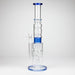 Fortune | 18" Straight Glass Bong [Bong 005] Glass Bong Super Supplys Inc Light Blue