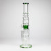 Fortune | 18" Straight Glass Bong [Bong 005] Glass Bong Super Supplys Inc Green