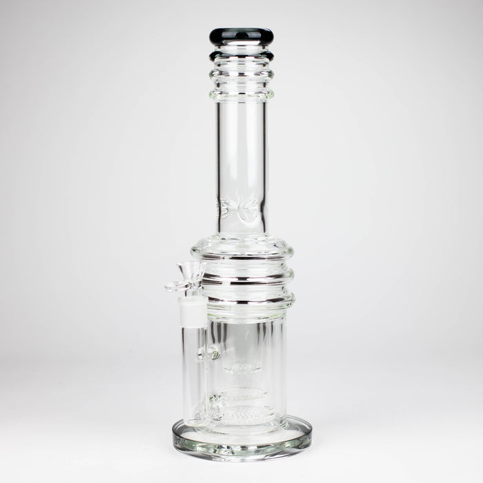 16" Triple layered honeycomb Bong [Bong 004] Glass Bong Super Supplys Inc T-Black