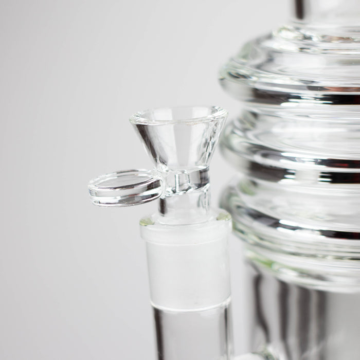 16" Triple layered honeycomb Bong [Bong 004] Glass Bong Super Supplys Inc