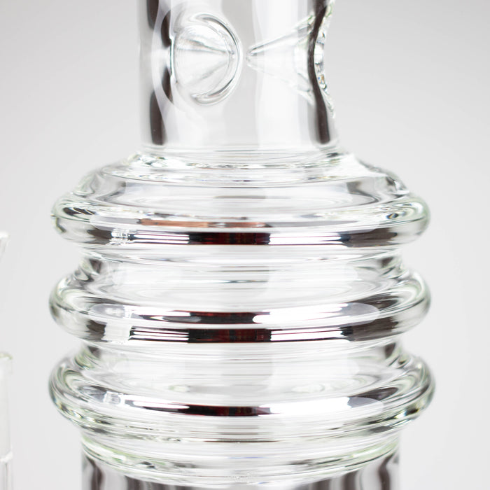 16" Triple layered honeycomb Bong [Bong 004] Glass Bong Super Supplys Inc