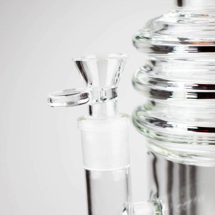 16" Triple layered honeycomb Bong [Bong 004] Glass Bong Super Supplys Inc