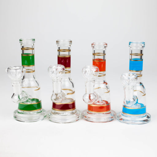 Fortune | 6" Color Bong-Assorted Glass Rig Super Supplys Inc