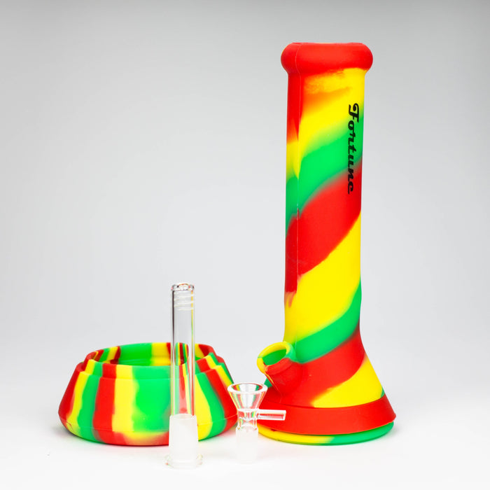 Fortune | 12" Silicone Beaker [SP1014] Resin · Silicone · Plastic Bong Super Supplys Inc