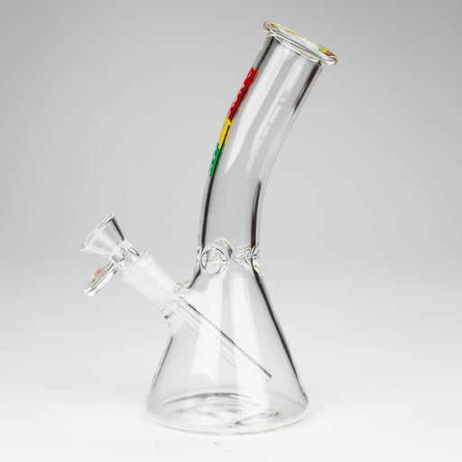 Fortune | 8" Bong With Handle Slider [8S] Glass Bong Super Supplys Inc