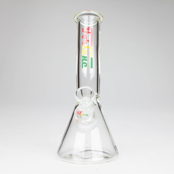 Fortune | 8" Bong With Handle Slider [8S] Glass Bong Super Supplys Inc