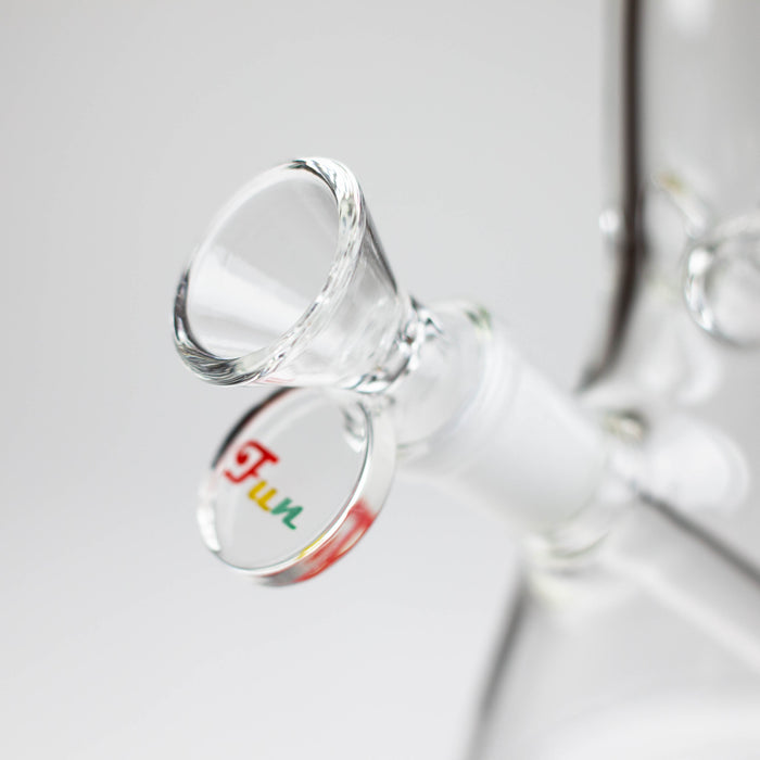 Fortune | 8" Bong With Handle Slider [8S] Glass Bong Super Supplys Inc