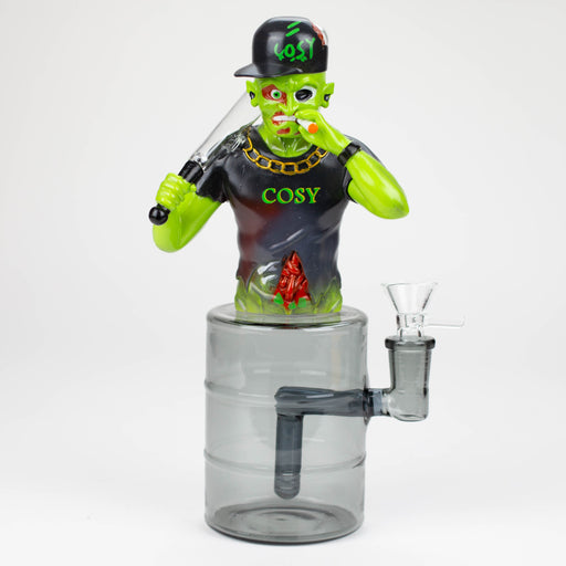 9'' Baseball Guy Water pipe [CY013] Glass Bong YHS Smoke