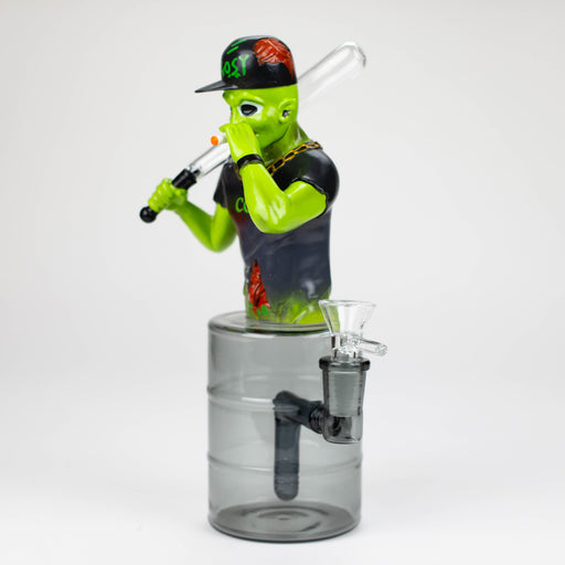 9'' Baseball Guy Water pipe [CY013] Glass Bong YHS Smoke