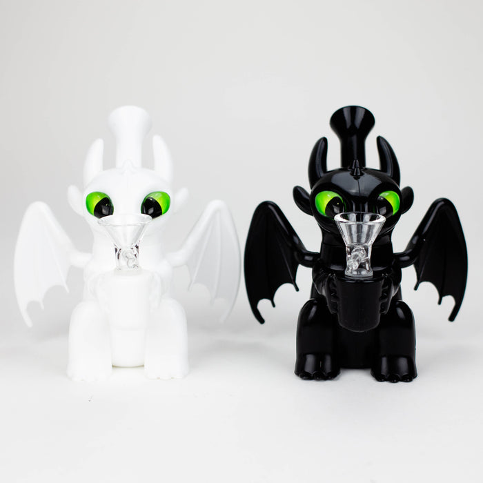 5.5" Dragon Silicone Water Pipe -Assorted [H239] Resin · Silicone · Plastic Bong YHS Smoke