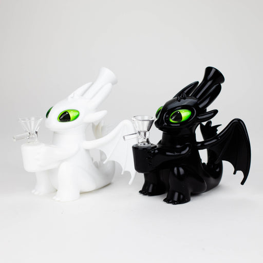5.5" Dragon Silicone Water Pipe -Assorted [H239] Resin · Silicone · Plastic Bong YHS Smoke