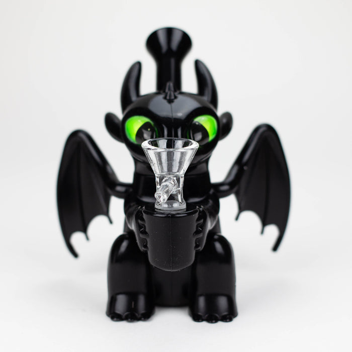 5.5" Black Dragon Water Pipe [YS-237] Resin · Silicone · Plastic Bong JJ Distribution