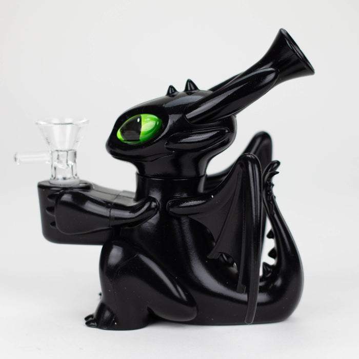 5.5" Dragon Silicone Water Pipe -Assorted [H239] Resin · Silicone · Plastic Bong YHS Smoke