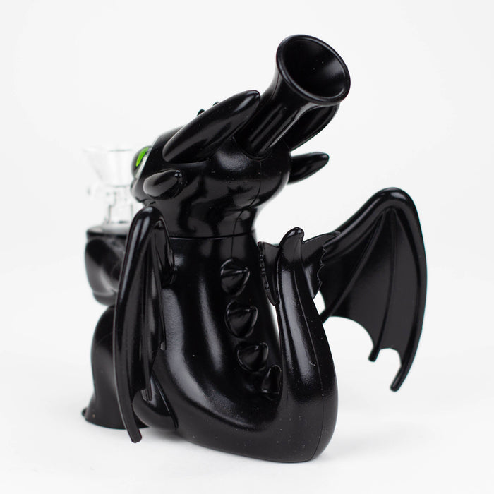 5.5" Dragon Silicone Water Pipe -Assorted [H239] Resin · Silicone · Plastic Bong YHS Smoke