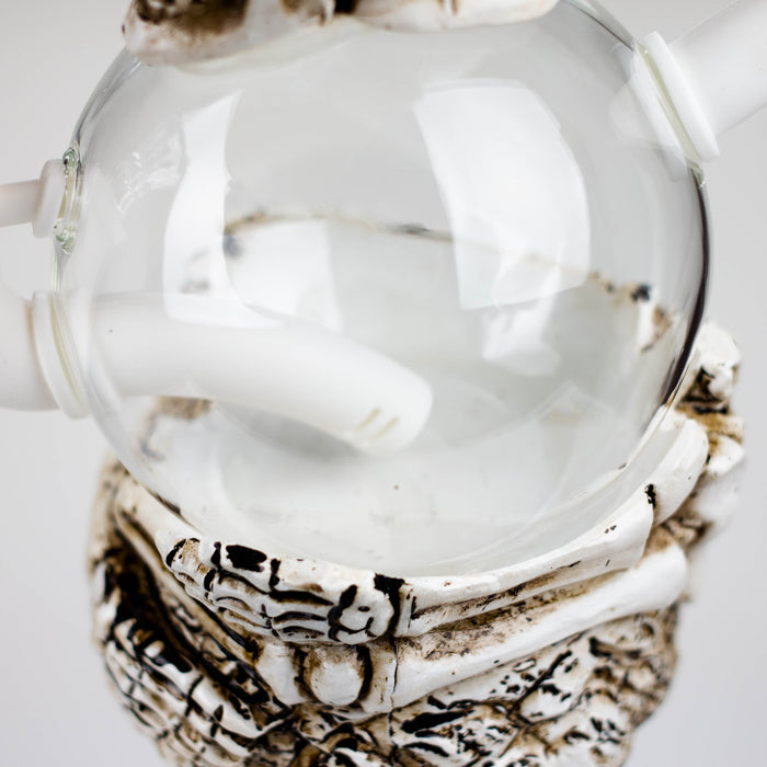 7.5" Resin Skull Ball Water pipe Resin · Silicone · Plastic Bong JJ Distribution