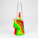 8.5" Silicone cone shape water bong-Assorted [H151] Resin · Silicone · Plastic Bong YHS Smoke