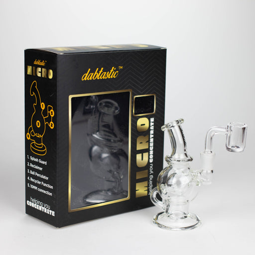 Dabtastic | 5" Micro Recycler Glass Rig 420 Paradise