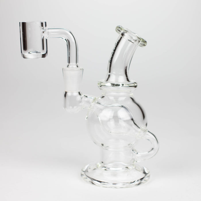 Dabtastic | 5" Micro Recycler Glass Rig 420 Paradise