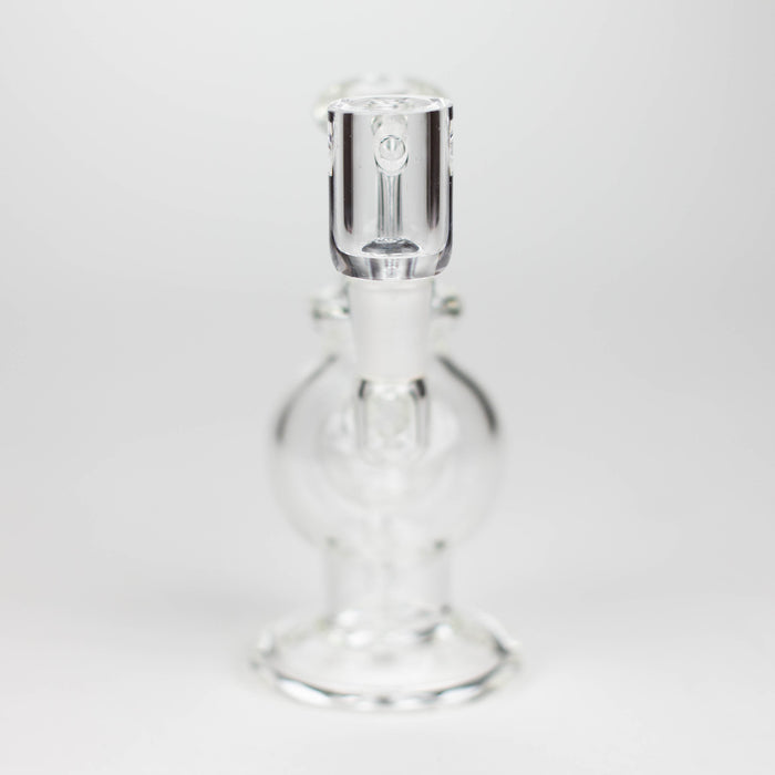 Dabtastic | 5" Micro Recycler Glass Rig 420 Paradise