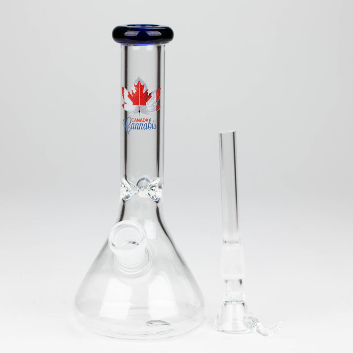 7" Zoom Glass Bong with Bowl [AK050] Glass Bong Canadian Distributor