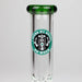 7" Zoom Glass Bong with Bowl [AK050] Glass Bong Canadian Distributor Design B