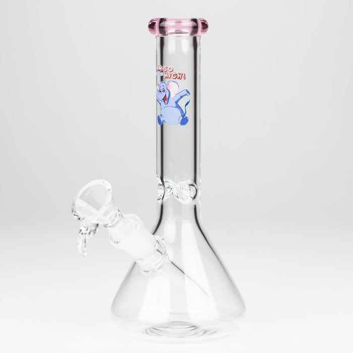 7" Zoom Glass Bong with Bowl [AK050] Glass Bong Canadian Distributor