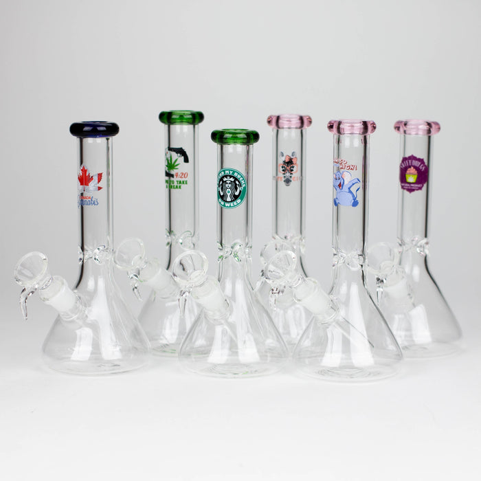 7" Zoom Glass Bong with Bowl [AK050] Glass Bong Canadian Distributor