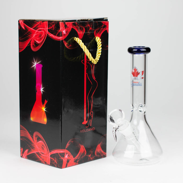 7" Zoom Glass Bong with Bowl [AK050] Glass Bong Canadian Distributor