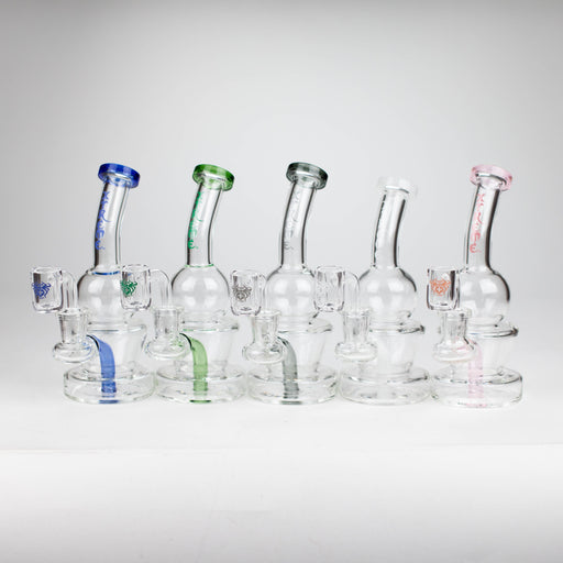 Xtreme | 6.9" Glass 2-in-1 bubbler [DCK010] Glass Bong Canadian Distributor