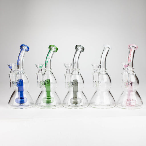 Xtreme | 7.8" Glass 2-in-1 bubbler [DCK012] Glass Bong Canadian Distributor