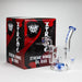 Xtreme | 7" Glass 2-in-1 bubbler [DCK013] Glass Bong Canadian Distributor