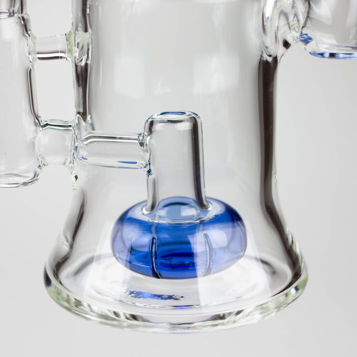 Xtreme | 7" Glass 2-in-1 bubbler [DCK013] Glass Bong Canadian Distributor