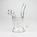 Xtreme | 7" Glass 2-in-1 bubbler [DCK013] Glass Bong Canadian Distributor White