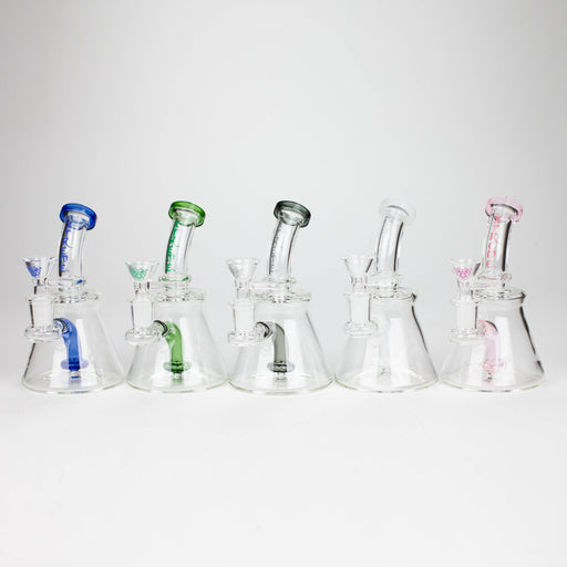Xtreme | 5.7" Glass 2-in-1 bubbler [DCK004] Glass Bong Canadian Distributor