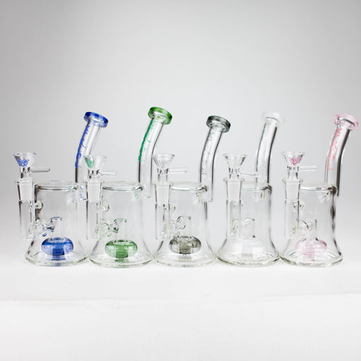 Xtreme | 7" Glass 2-in-1 bubbler [DCK013] Glass Bong Canadian Distributor