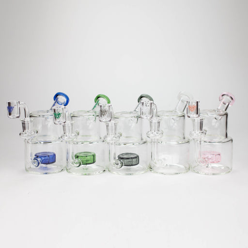 Xtreme | 5" Glass 2-in-1 bubbler [DCK005] Glass Bong Canadian Distributor