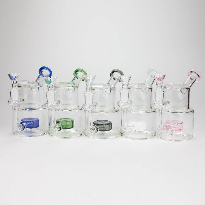 Xtreme | 5" Glass 2-in-1 bubbler [DCK005] Glass Bong Canadian Distributor