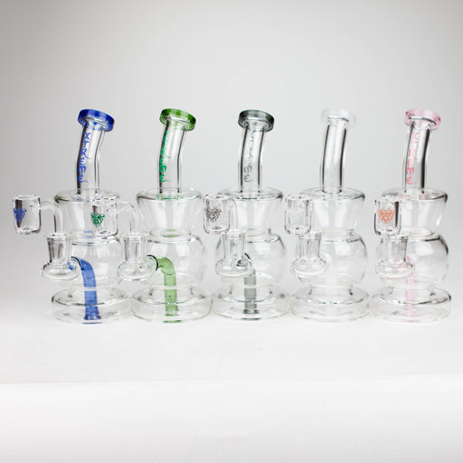 Xtreme | 6.7" Glass 2-in-1 bubbler [DCK006] Glass Bong Canadian Distributor