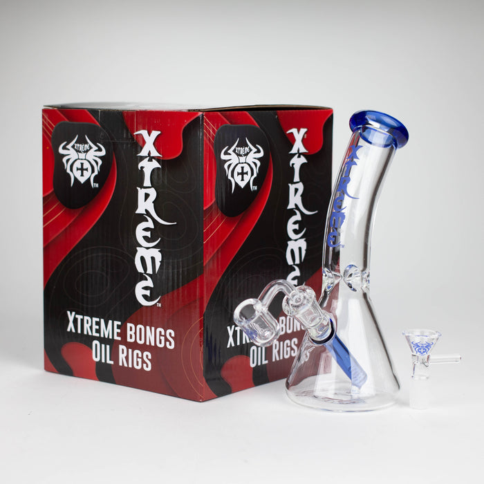 Xtreme | 7.5" Glass 2-in-1 bubbler [DCK008] Glass Bong Canadian Distributor