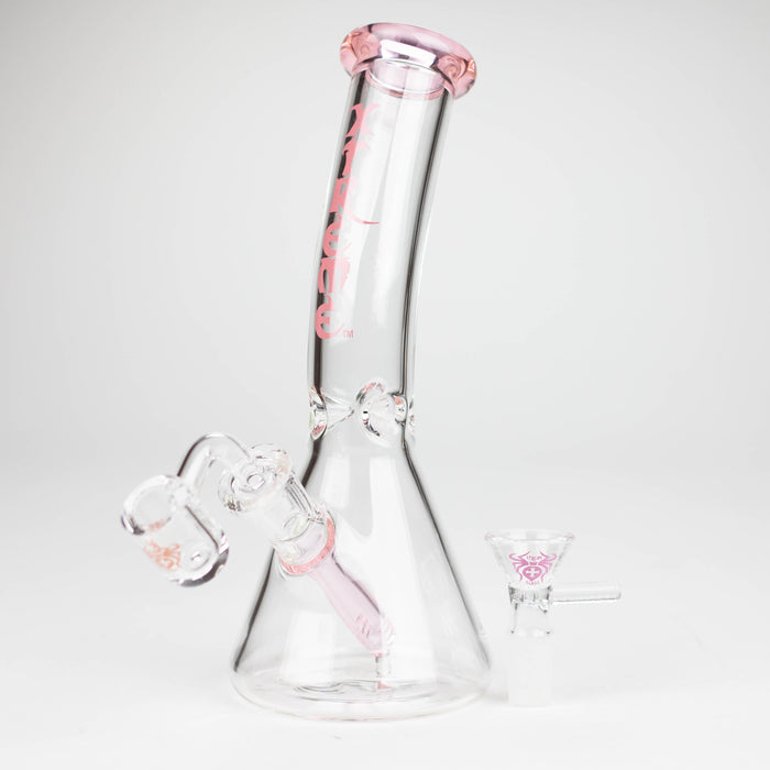 Xtreme | 7.5" Glass 2-in-1 bubbler [DCK008] Glass Bong Canadian Distributor Pink