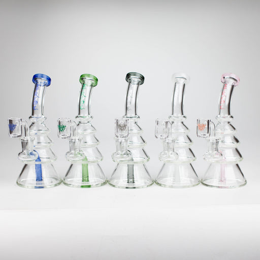 Xtreme | 7" Glass 2-in-1 bubbler [DCK009] Glass Bong Canadian Distributor