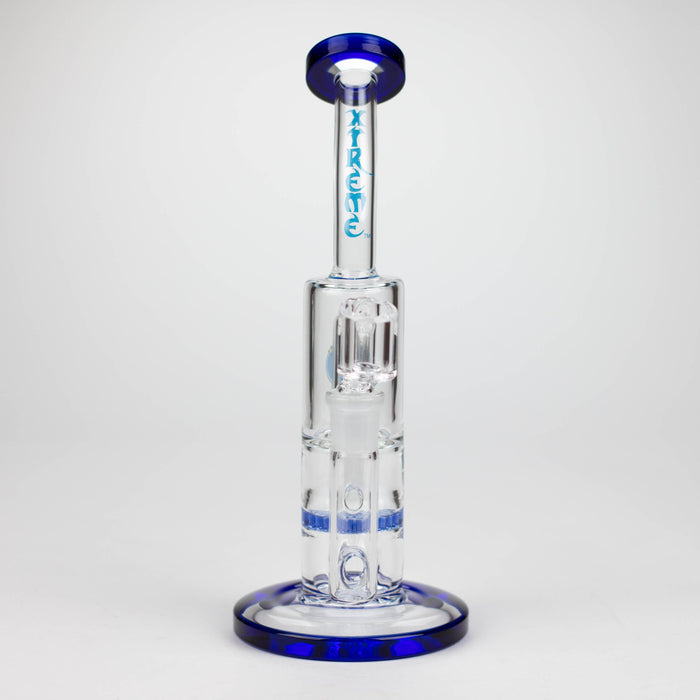 Xtreme | 8" Dual Functions rig with quartz banger [AK908] Glass Rig Canadian Distributor