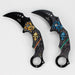 Snake Eye | Skull Design folding Karambit 3 " Blade [SE-12990] Folding Knife BB Canada