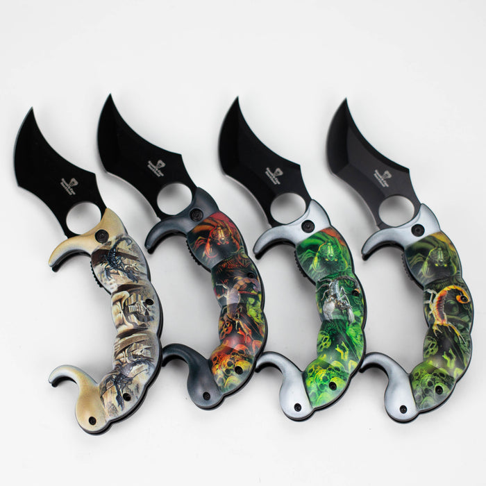 Snake Eye | Pocket Knife Scorpion Tail [SE-1342D] Folding Knife BB Canada
