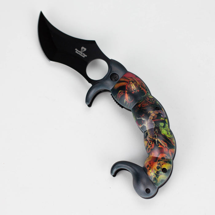Snake Eye | Pocket Knife Scorpion Tail [SE-1342D] Folding Knife BB Canada Design 4