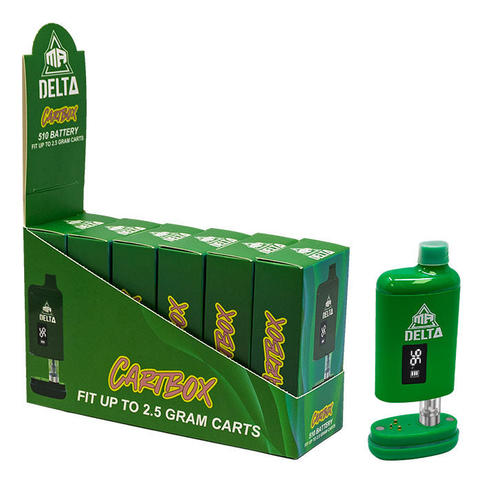Mr. Delta | 510 Thread Battery Cartbox 6-CT 510 Battery Super Supplys Inc